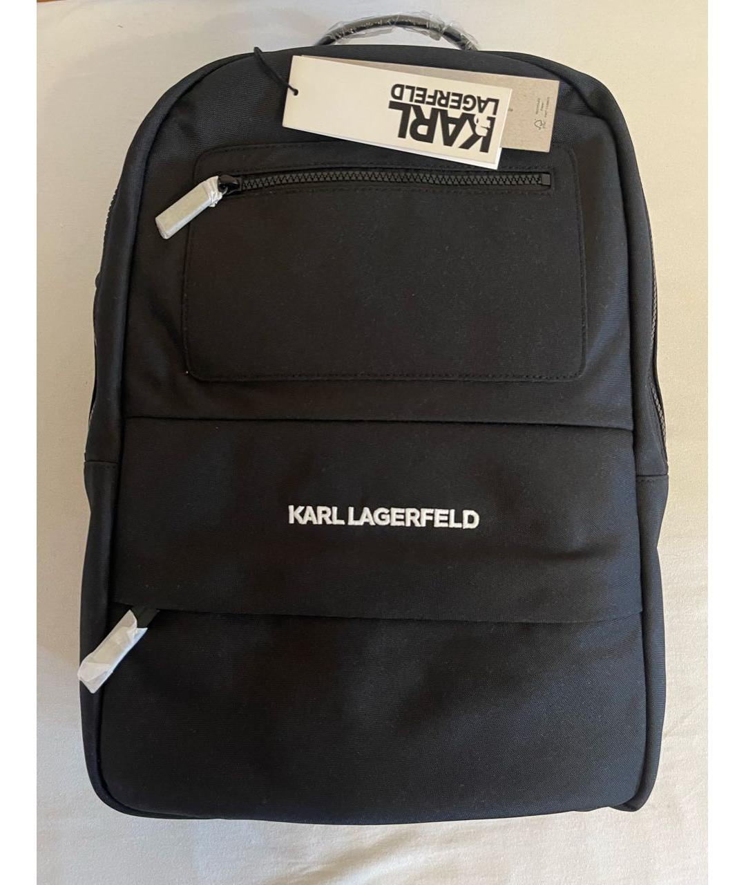 KARL LAGERFELD Черный рюкзак, фото 5