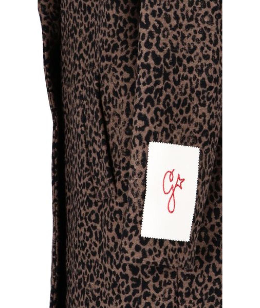 GOLDEN GOOSE DELUXE BRAND Коричневое пальто, фото 5