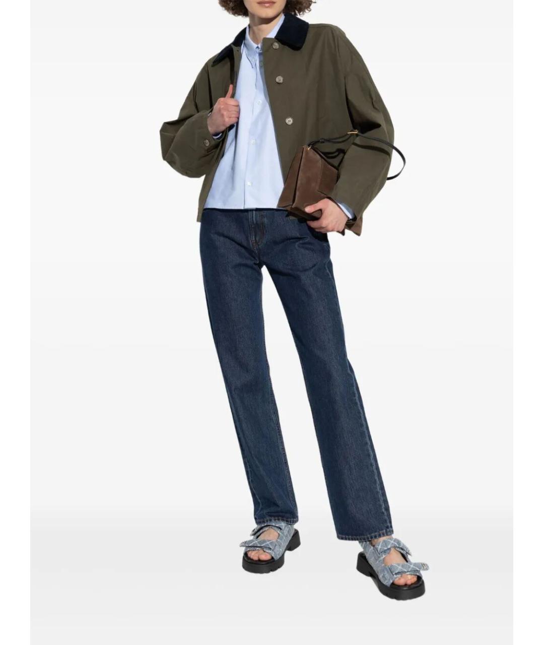 A.P.C. Голубая хлопковая рубашка, фото 4