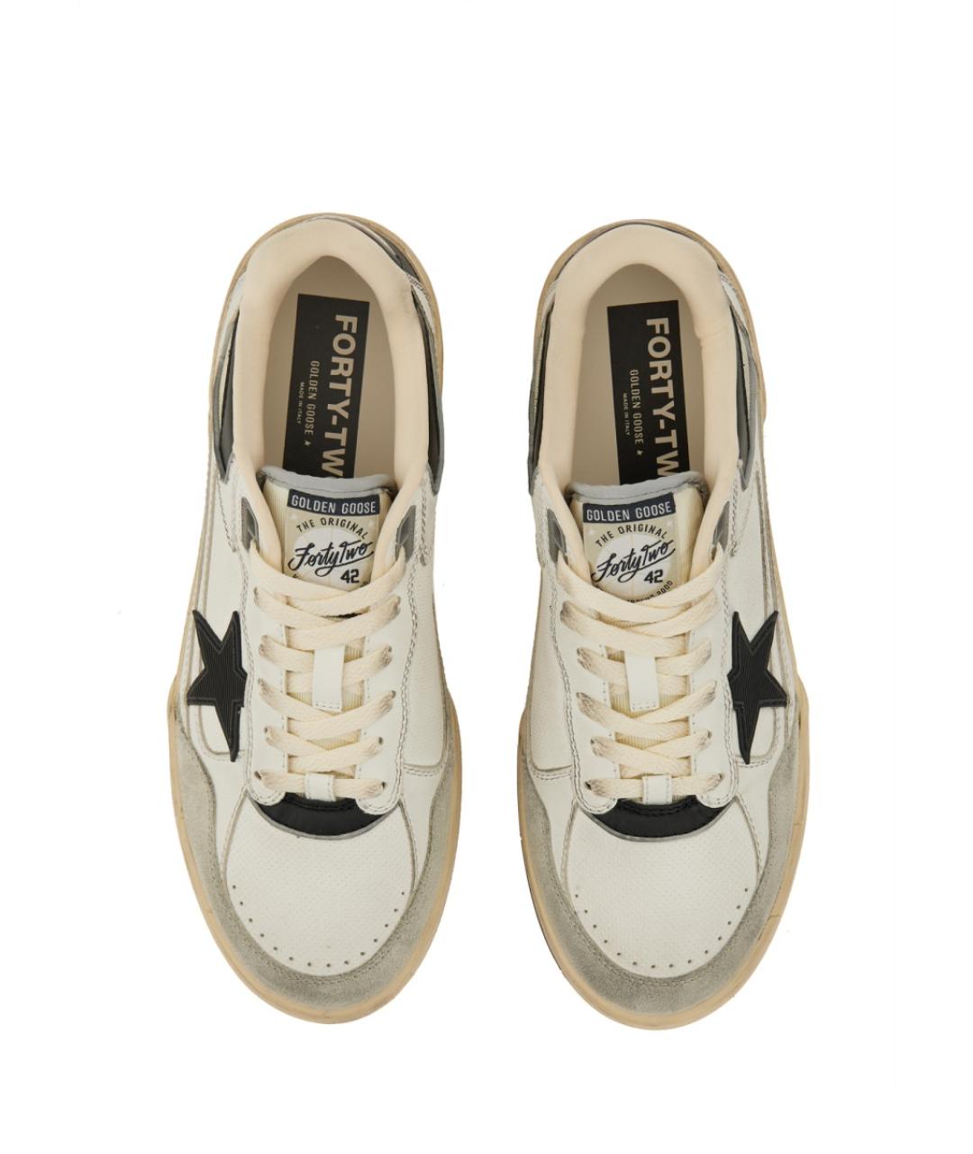 GOLDEN GOOSE DELUXE BRAND Мульти кожаные низкие кроссовки / кеды, фото 2