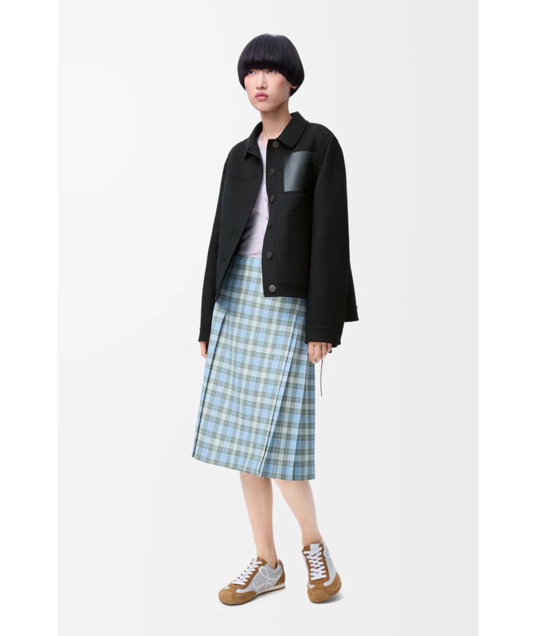 LOEWE Черная шерстяная куртка, фото 2