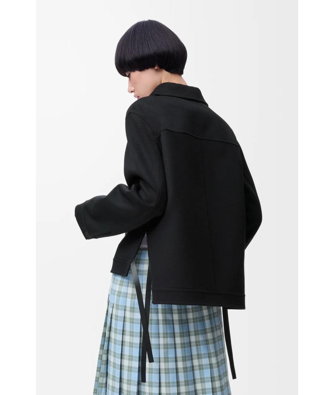 LOEWE Черная шерстяная куртка, фото 4