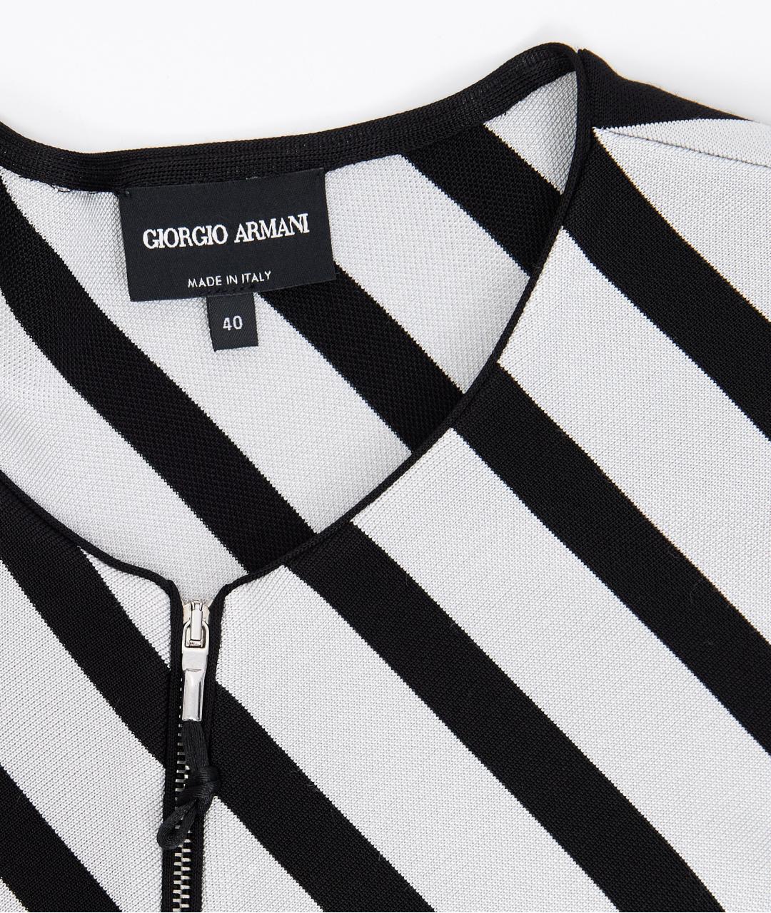 GIORGIO ARMANI Черный вискозный кардиган, фото 5