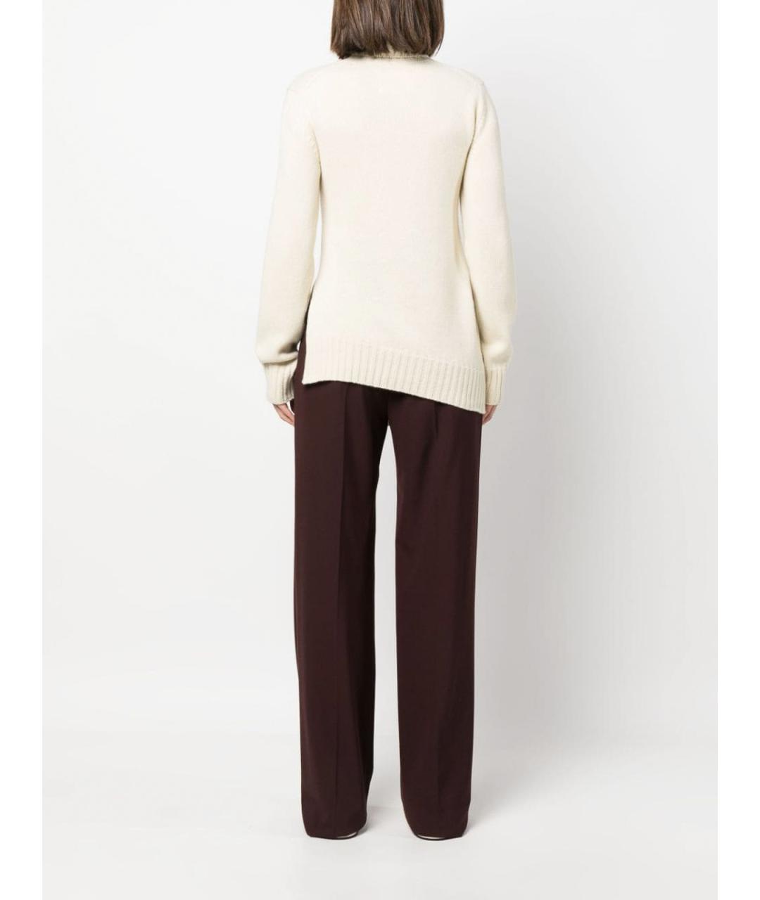 JIL SANDER Белый джемпер / свитер, фото 4