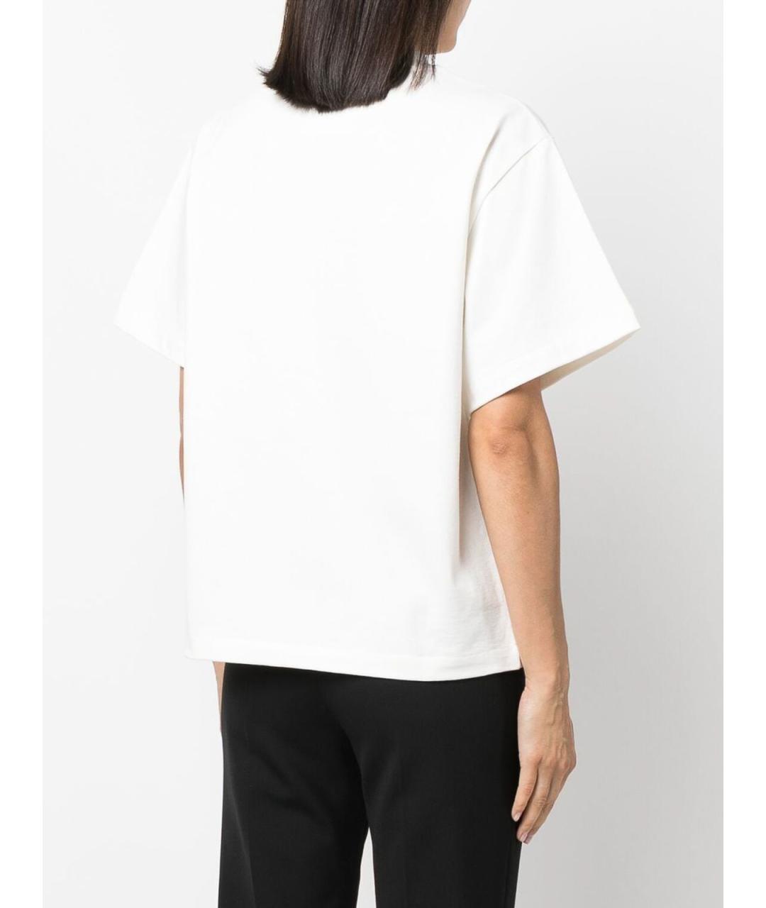 JIL SANDER Белая футболка, фото 5