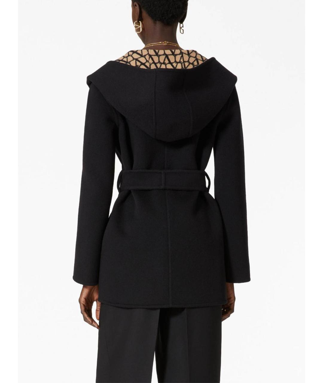 VALENTINO Черное пальто, фото 3
