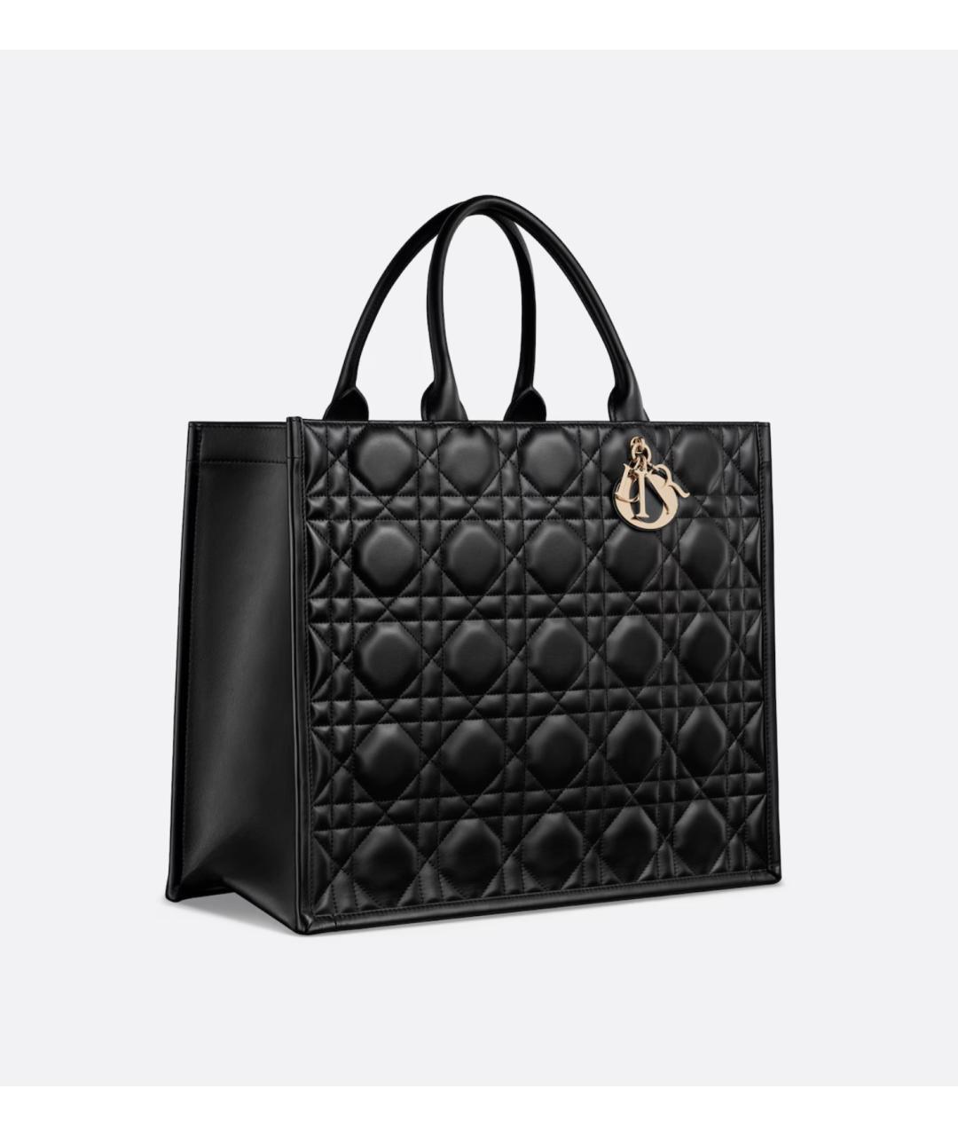 CHRISTIAN DIOR Черная сумка тоут, фото 4