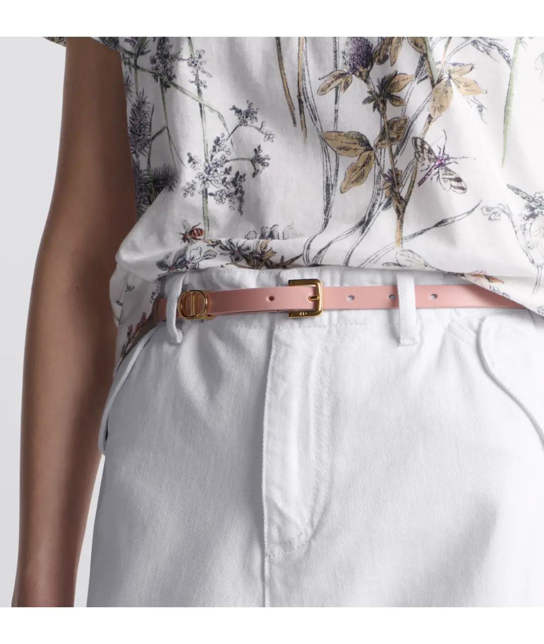 CHRISTIAN DIOR Розовый ремень, фото 2