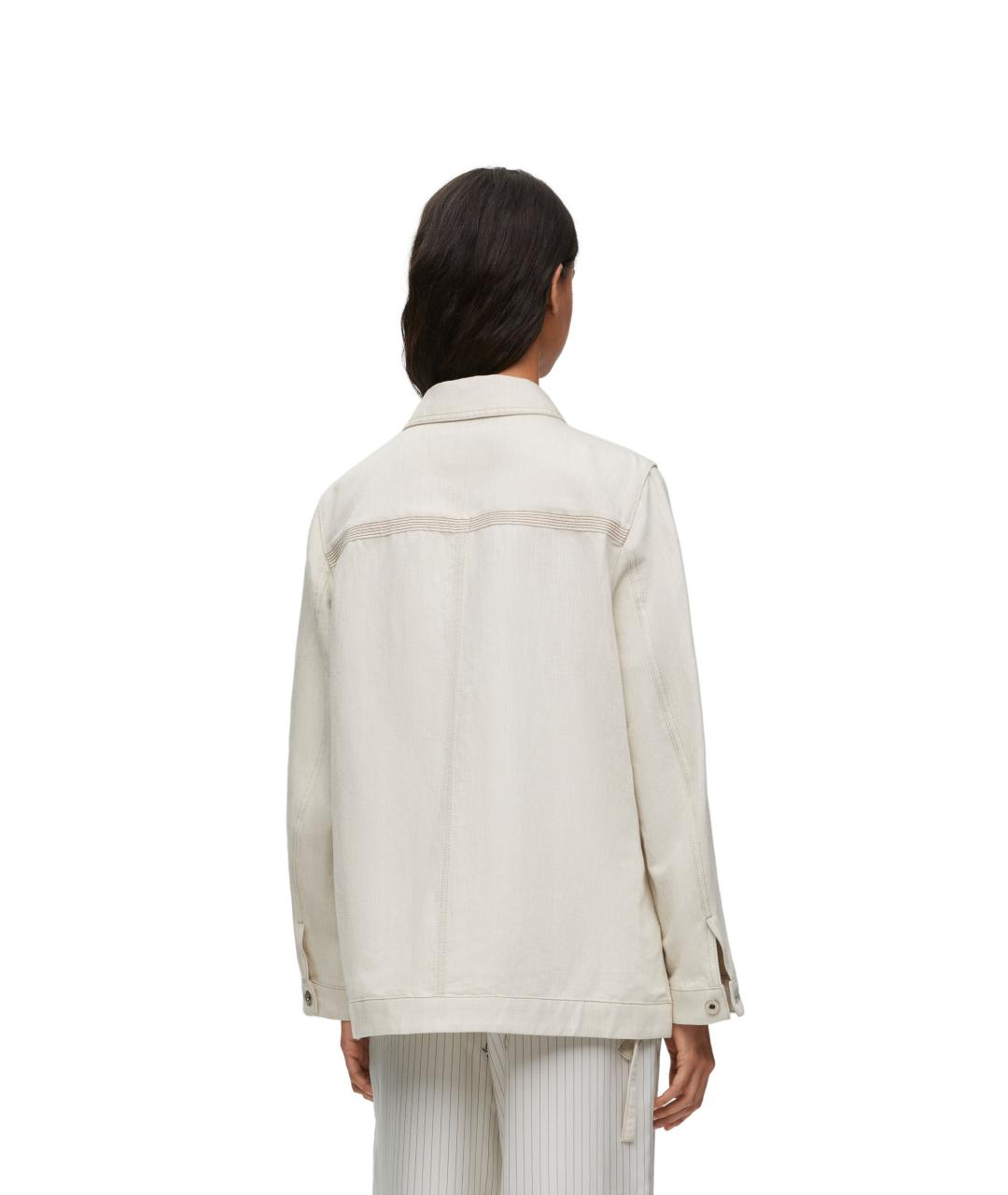 LOEWE Бежевая куртка, фото 4