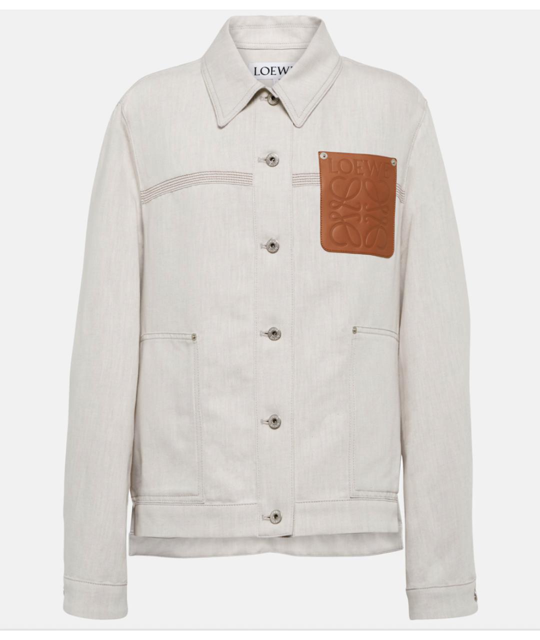 LOEWE Бежевая куртка, фото 6