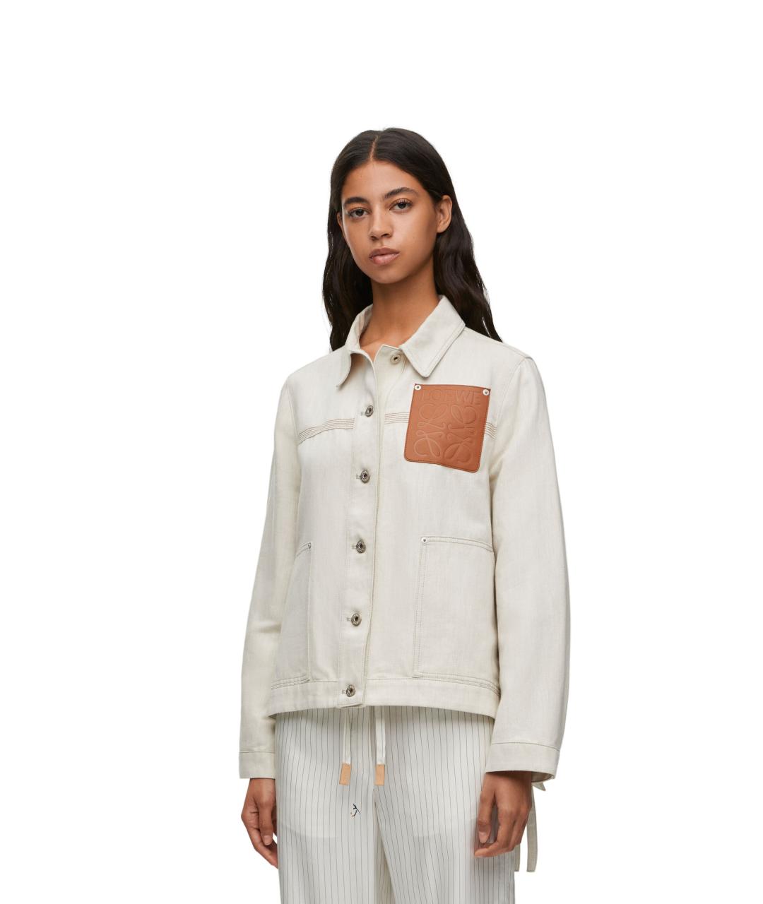 LOEWE Бежевая куртка, фото 3