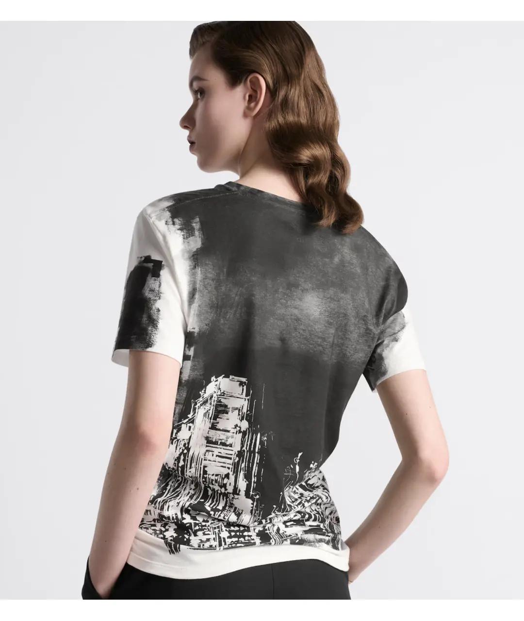 CHRISTIAN DIOR Мульти футболка, фото 3