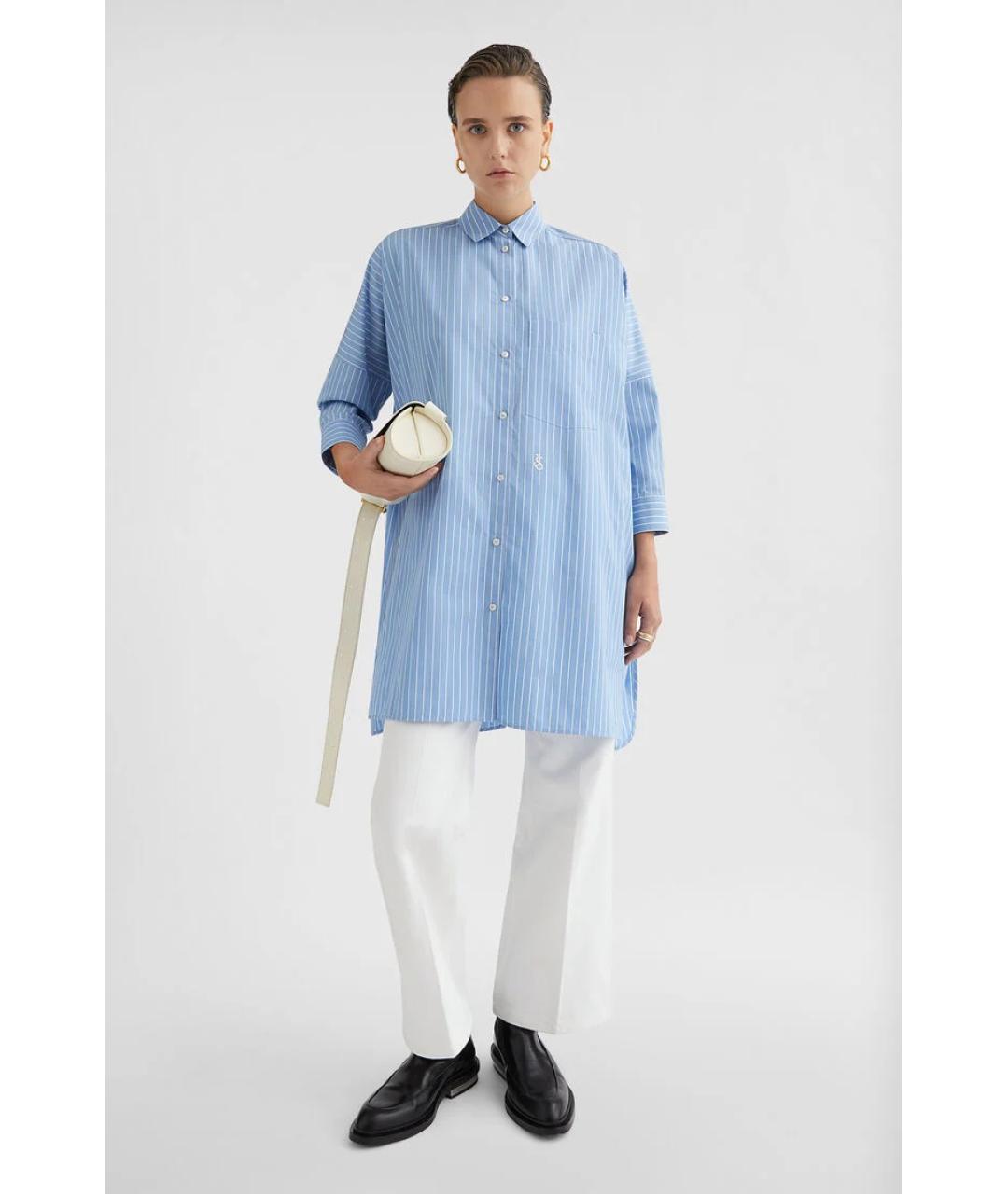 JIL SANDER Голубая рубашка, фото 2