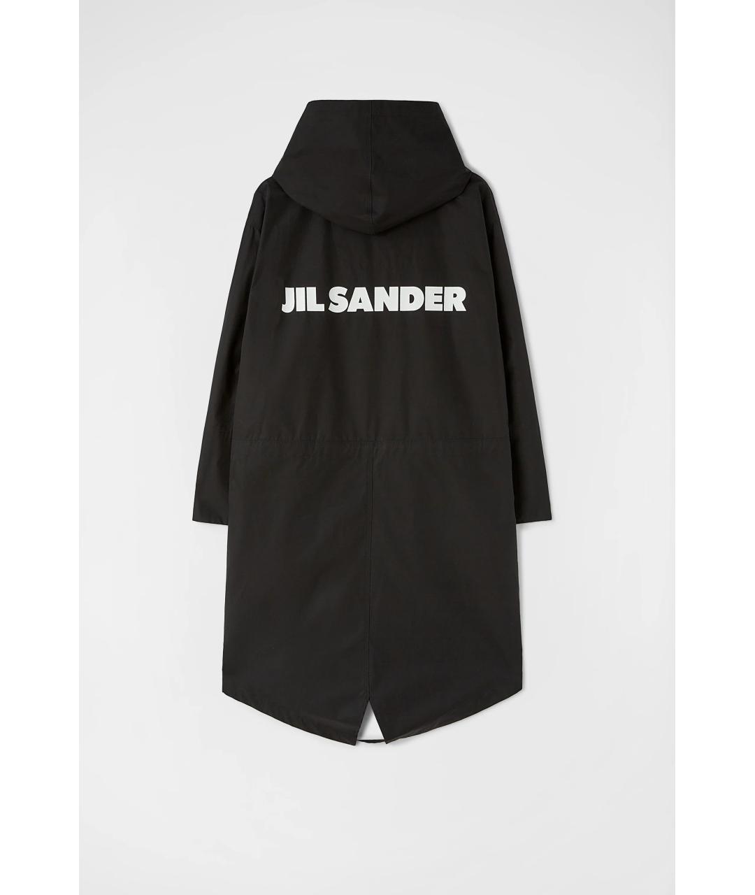 JIL SANDER Черный тренч/плащ, фото 3