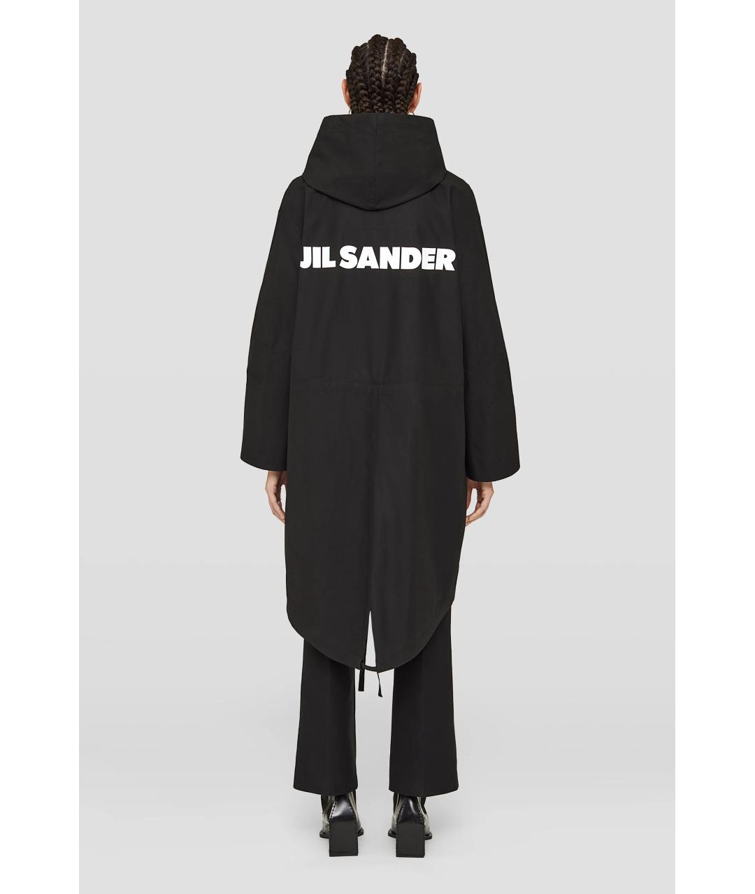 JIL SANDER Черный тренч/плащ, фото 6