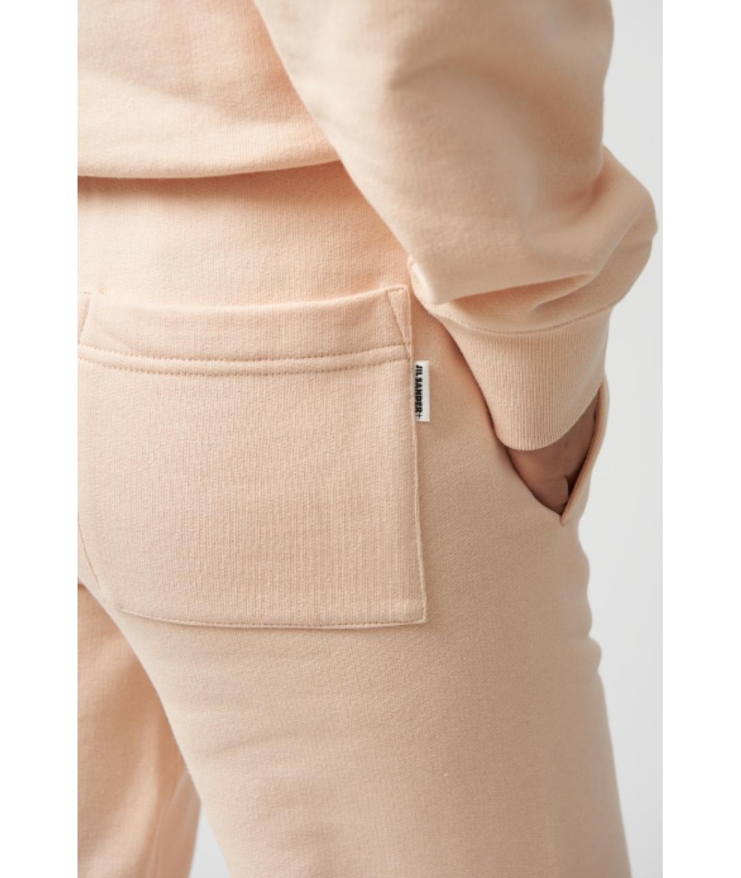 JIL SANDER Розовые прямые брюки, фото 5