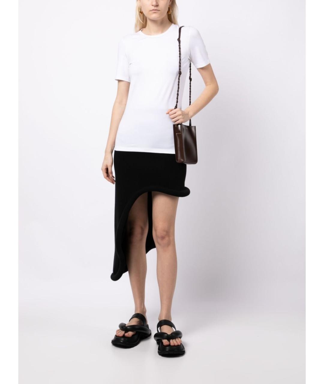JIL SANDER Белая футболка, фото 2