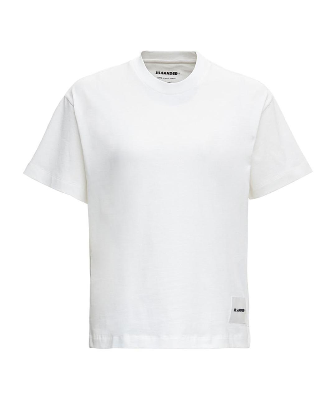 JIL SANDER Белая футболка, фото 1