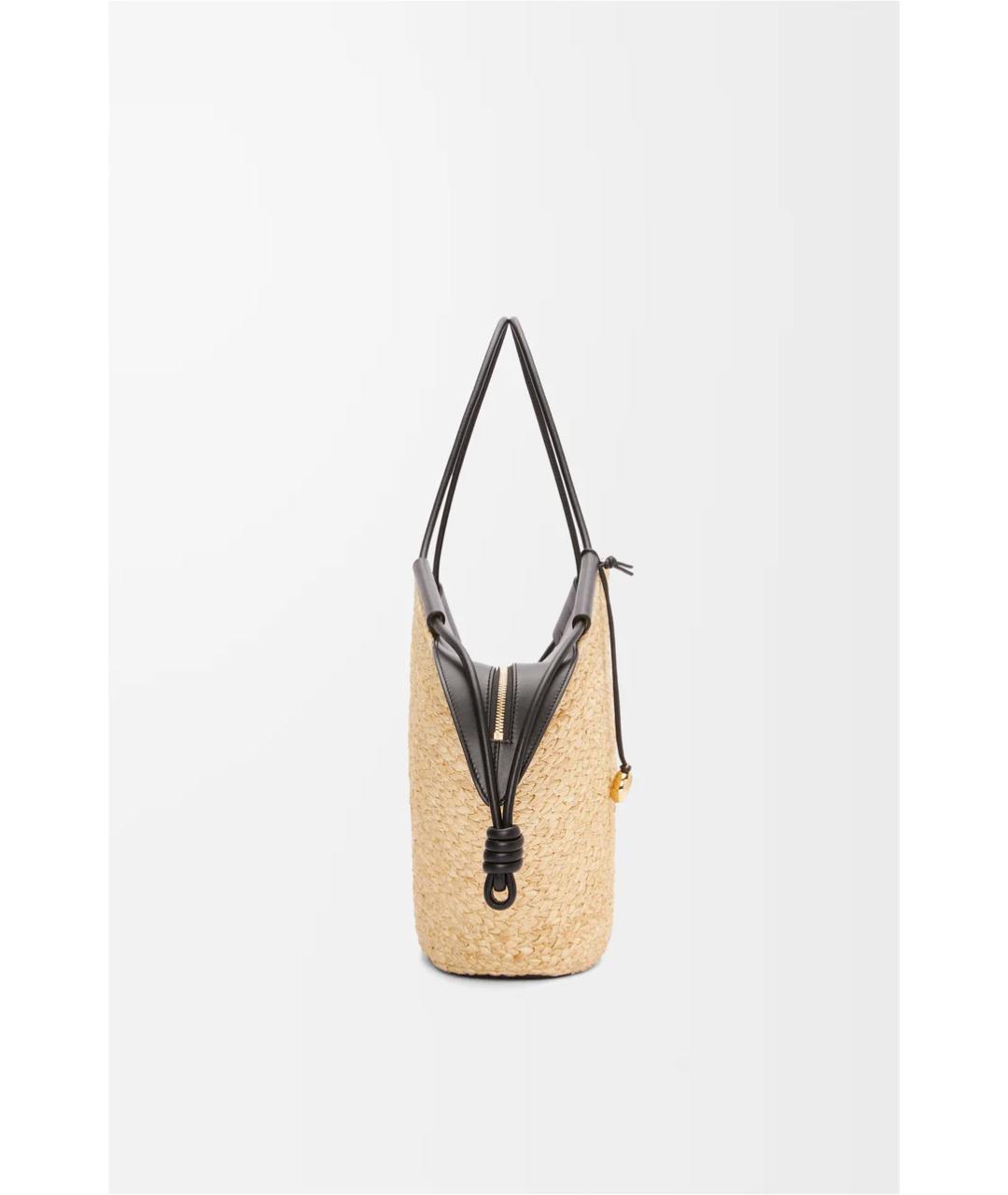 LOEWE Бежевая сумка тоут, фото 5