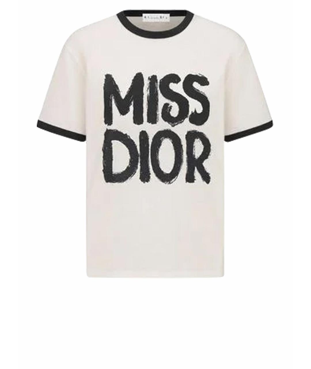 CHRISTIAN DIOR Мульти футболка, фото 1