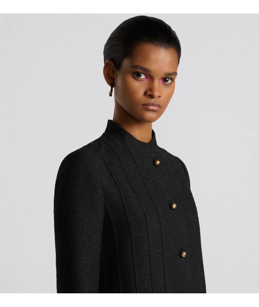 CHRISTIAN DIOR Черный жакет/пиджак, фото 4
