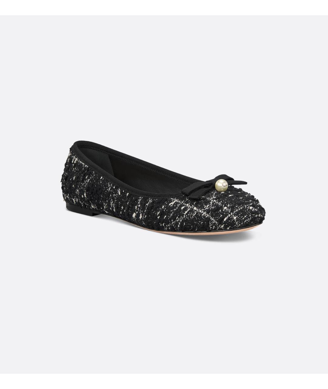 CHRISTIAN DIOR Черные балетки, фото 2