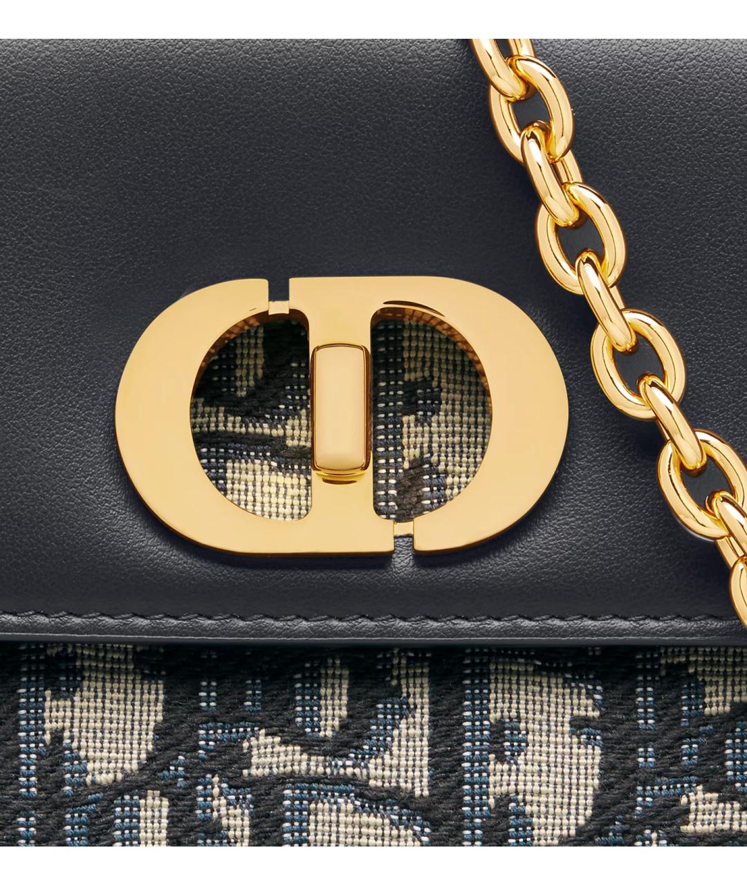CHRISTIAN DIOR Синяя сумка через плечо, фото 6