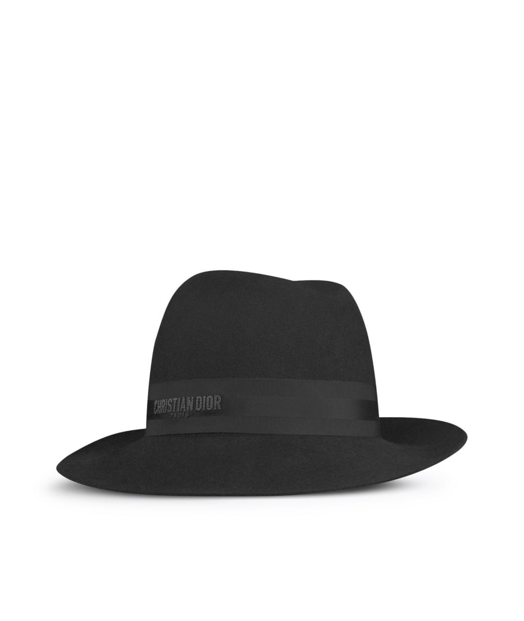 CHRISTIAN DIOR Черная шляпа, фото 2