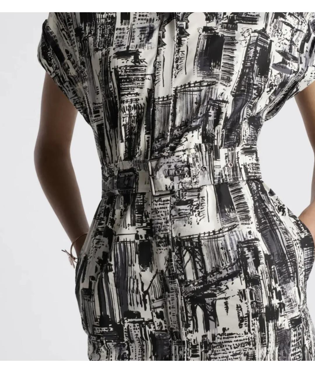 CHRISTIAN DIOR Белое повседневное платье, фото 3