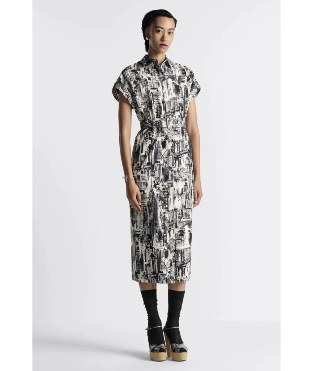 CHRISTIAN DIOR Белое повседневное платье, фото 2