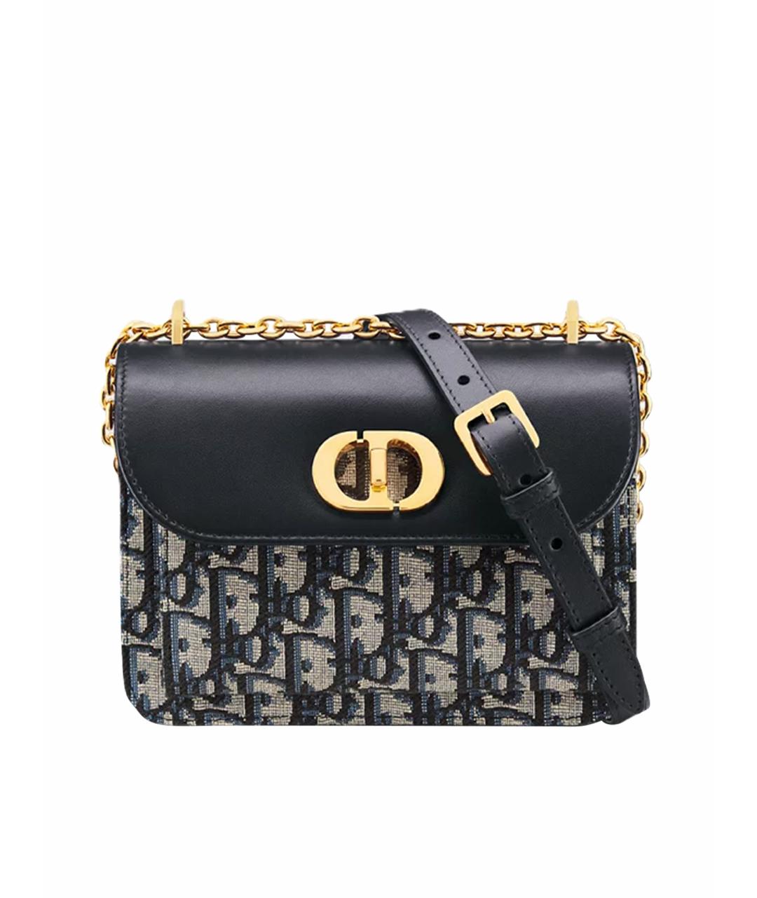 CHRISTIAN DIOR Синяя сумка через плечо, фото 1