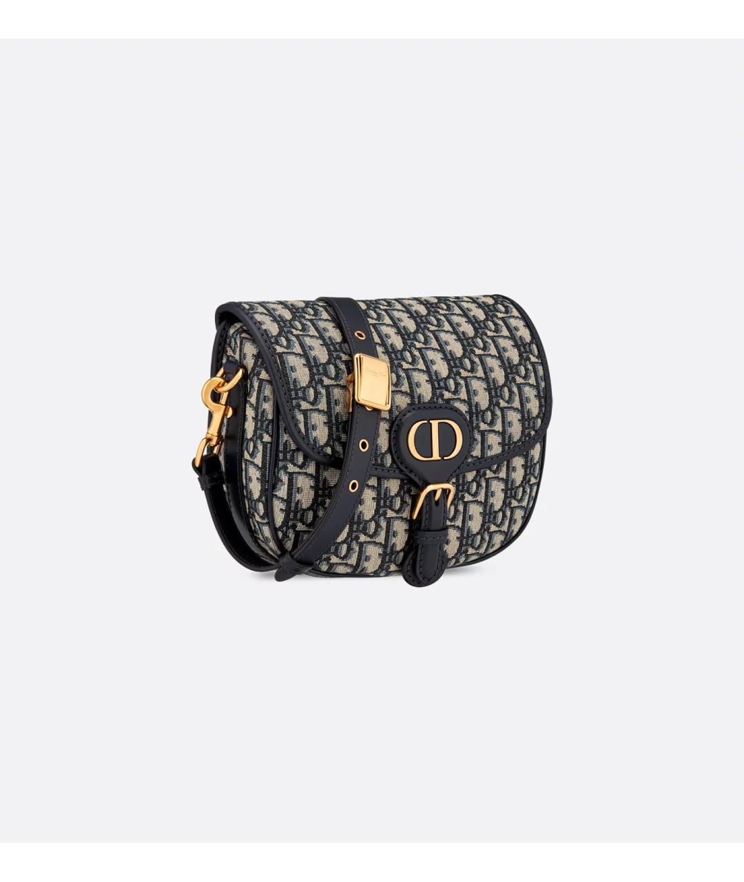 CHRISTIAN DIOR Синяя сумка через плечо, фото 3