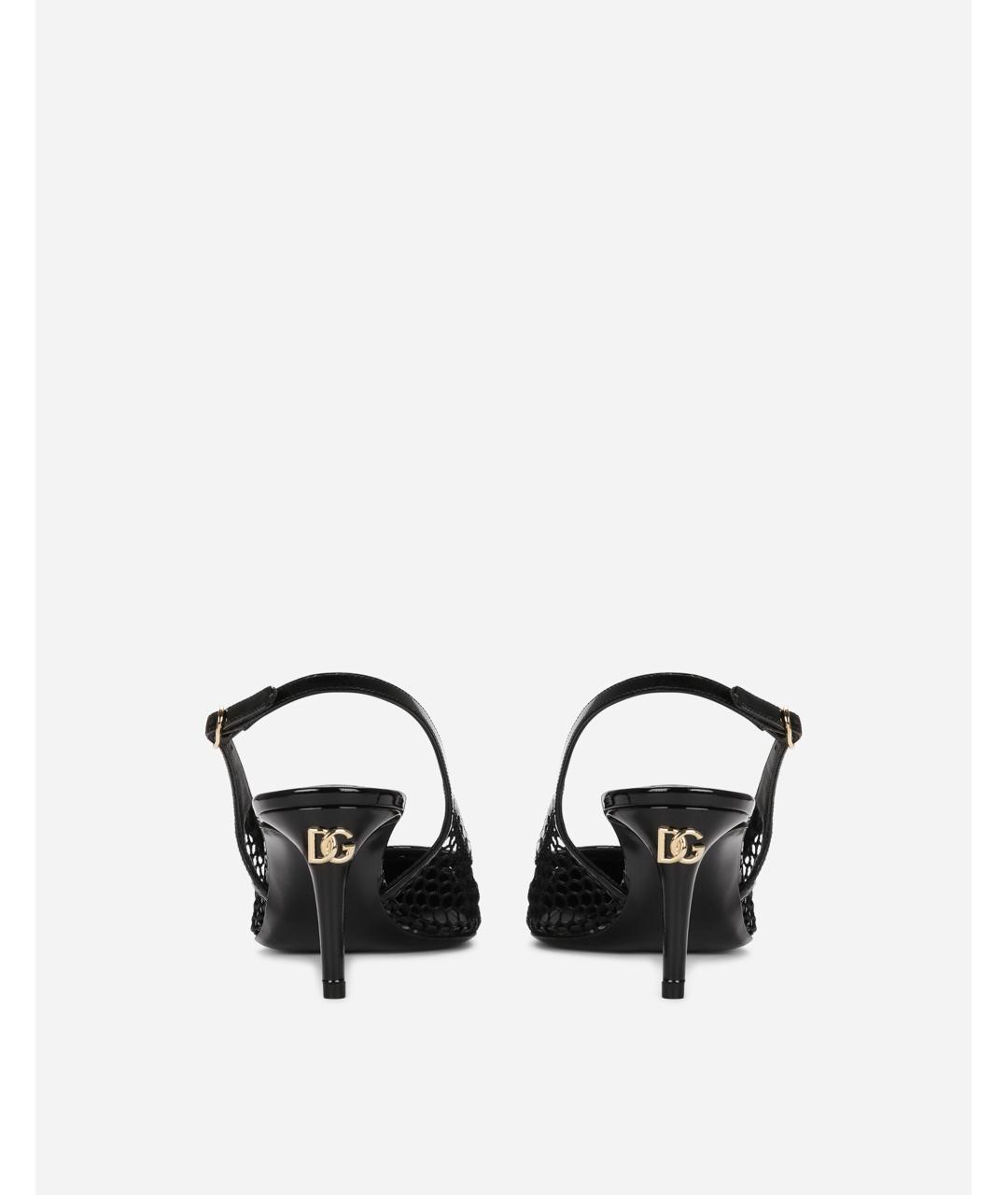 DOLCE&GABBANA Черные туфли, фото 3