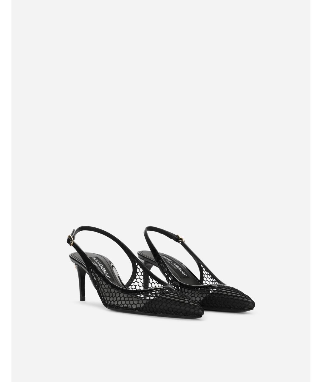 DOLCE&GABBANA Черные туфли, фото 2
