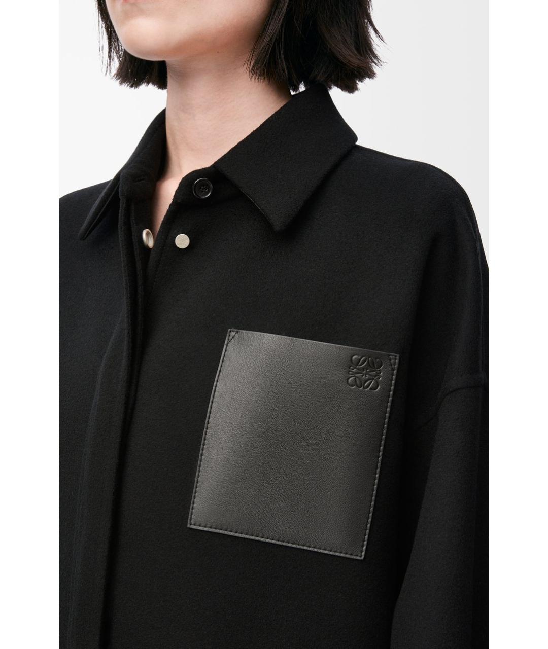 LOEWE Черная куртка, фото 5
