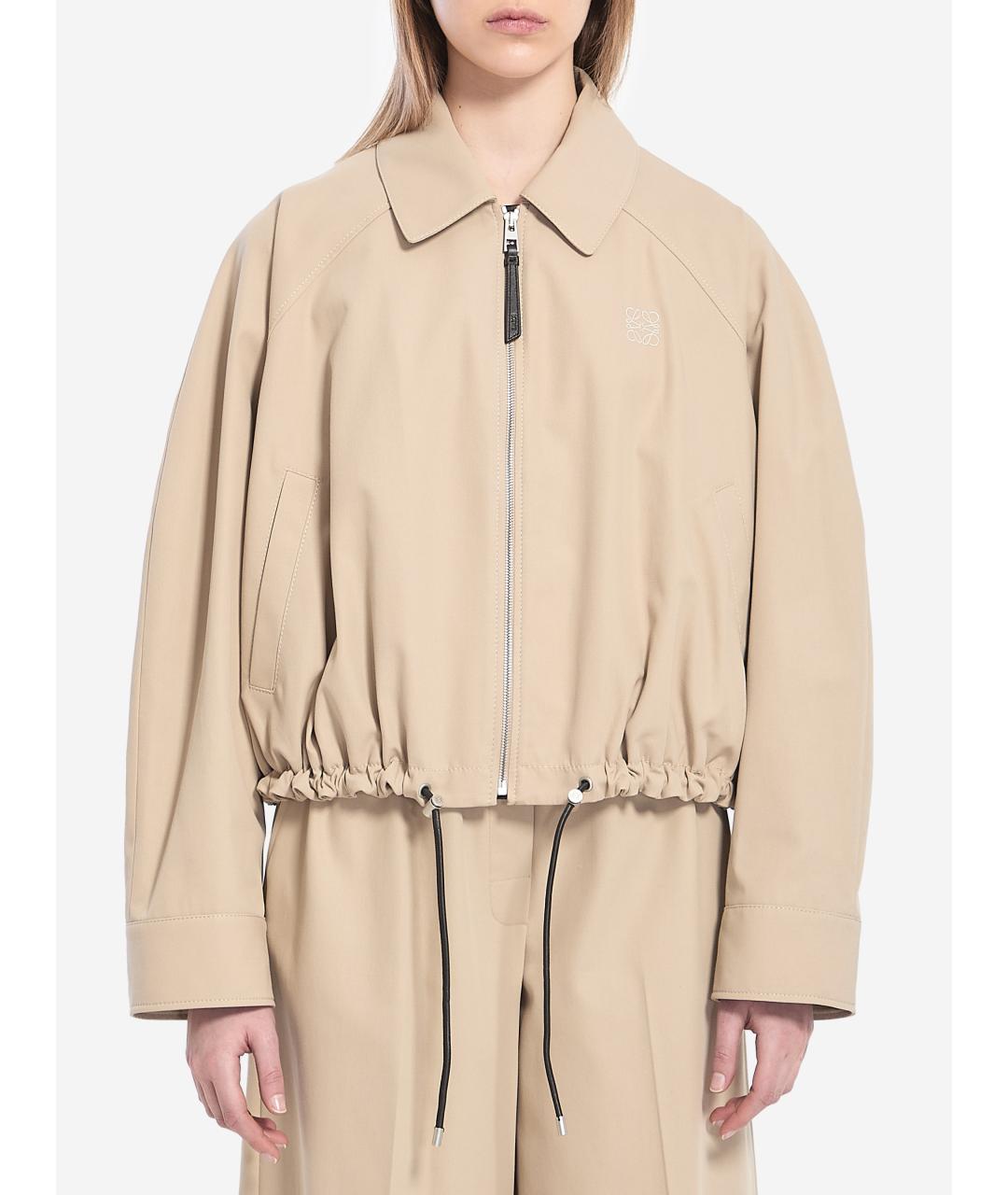 LOEWE Бежевая куртка, фото 2