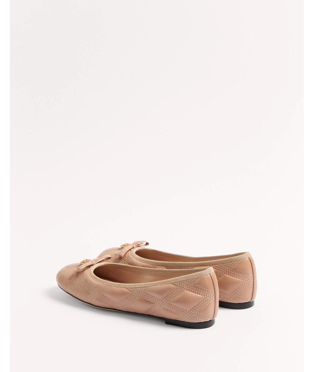 VALENTINO Розовые кожаные балетки, фото 5
