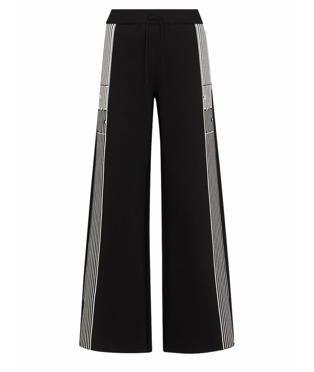 CHRISTIAN DIOR Черные прямые брюки, фото 1