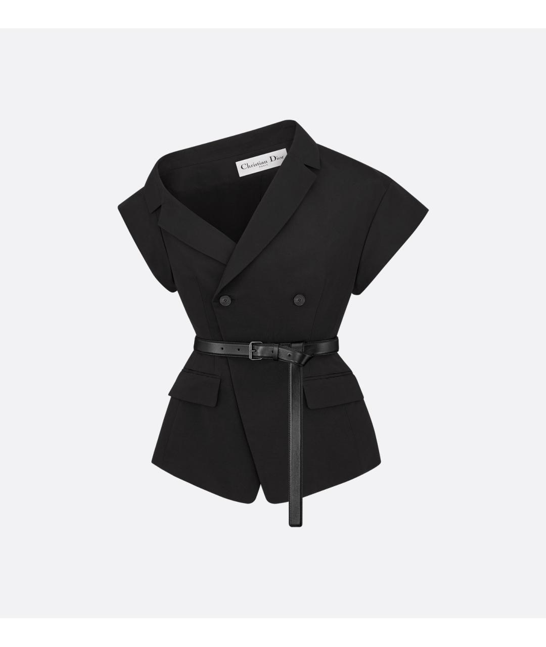 CHRISTIAN DIOR Черный жакет/пиджак, фото 6