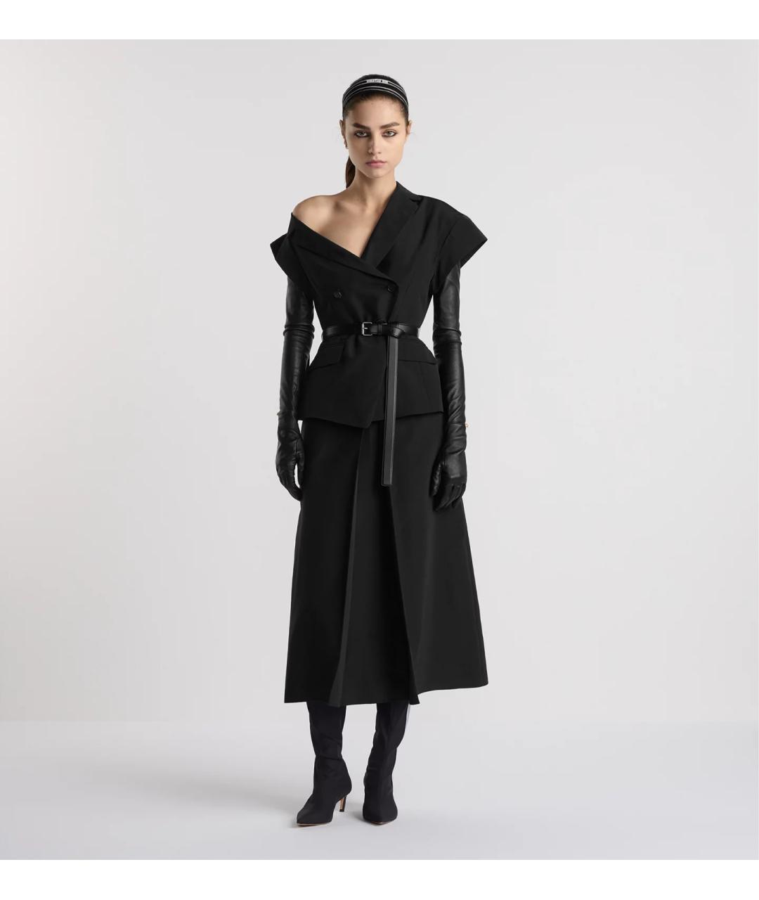 CHRISTIAN DIOR Черный жакет/пиджак, фото 3