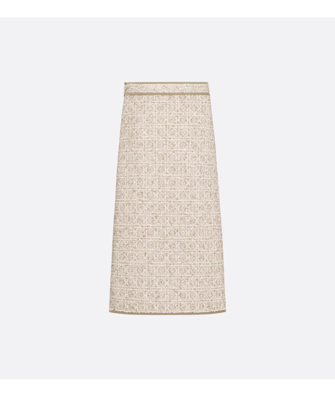 CHRISTIAN DIOR Мульти юбка миди, фото 2