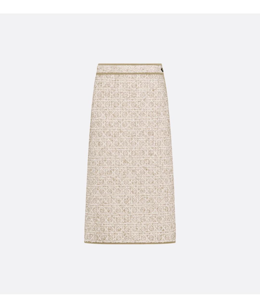 CHRISTIAN DIOR Мульти юбка миди, фото 3