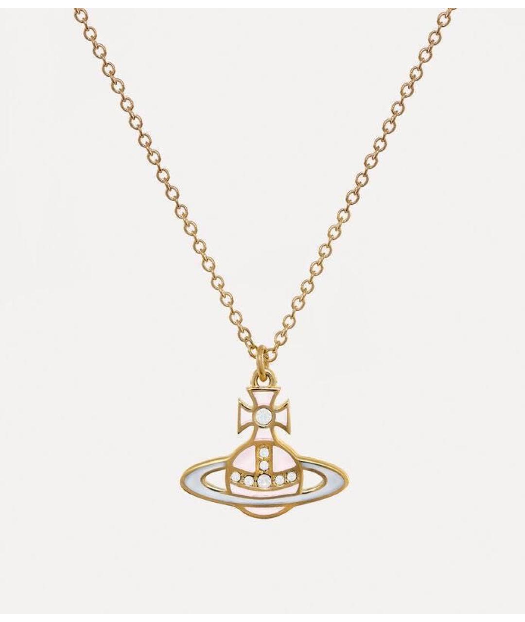 VIVIENNE WESTWOOD Розовый латунный кулон, фото 2