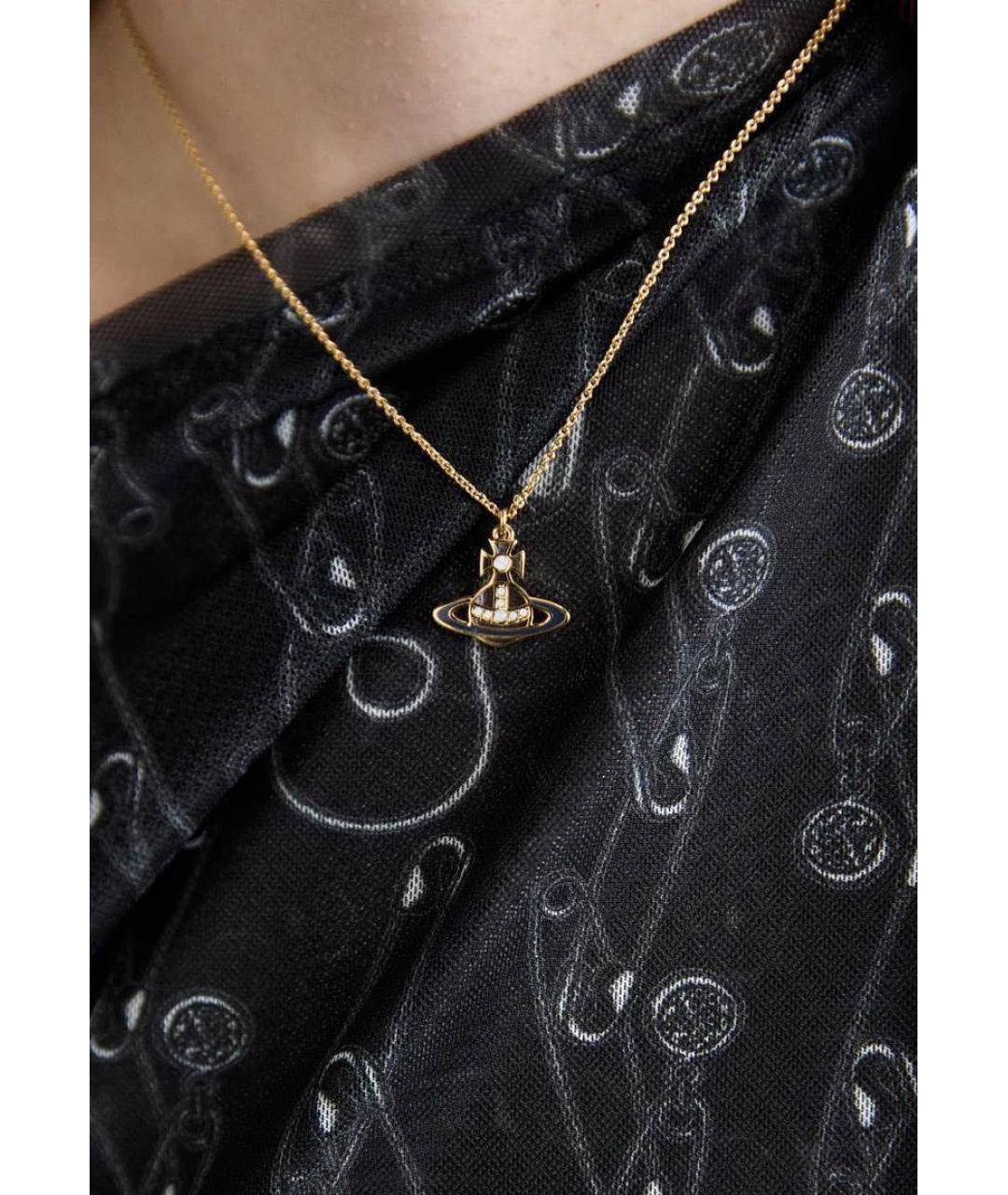 VIVIENNE WESTWOOD Розовый латунный кулон, фото 3