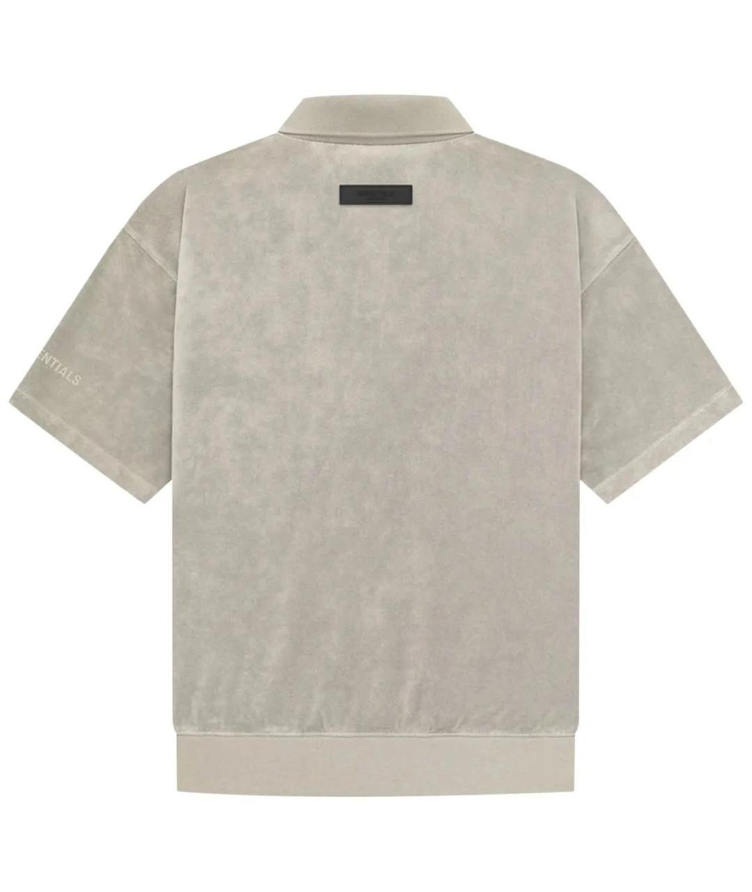 FEAR OF GOD ESSENTIALS Бежевая хлопковая рубашка, фото 2