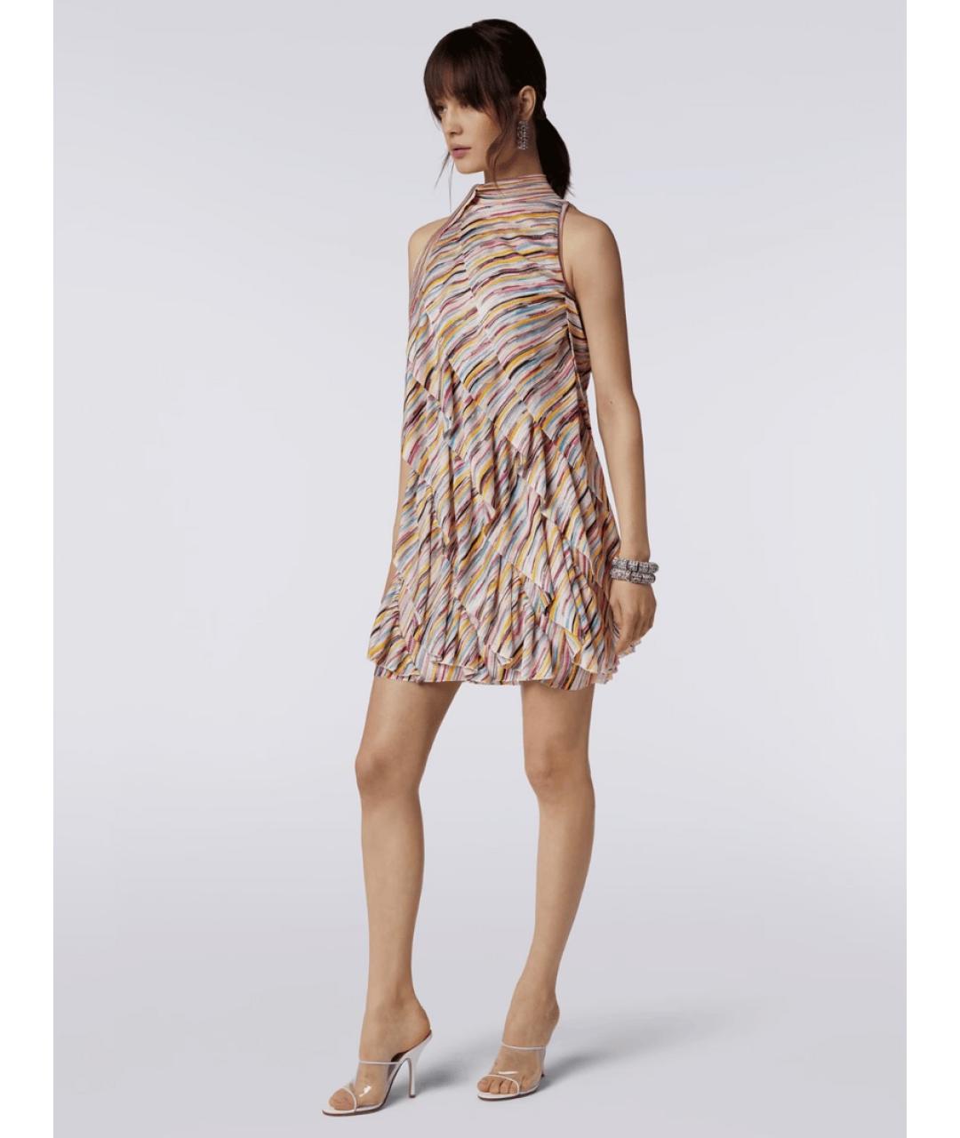 MISSONI Мульти коктейльное платье, фото 4