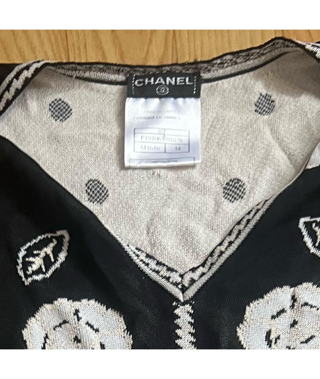 CHANEL Мульти вискозная майка, фото 3