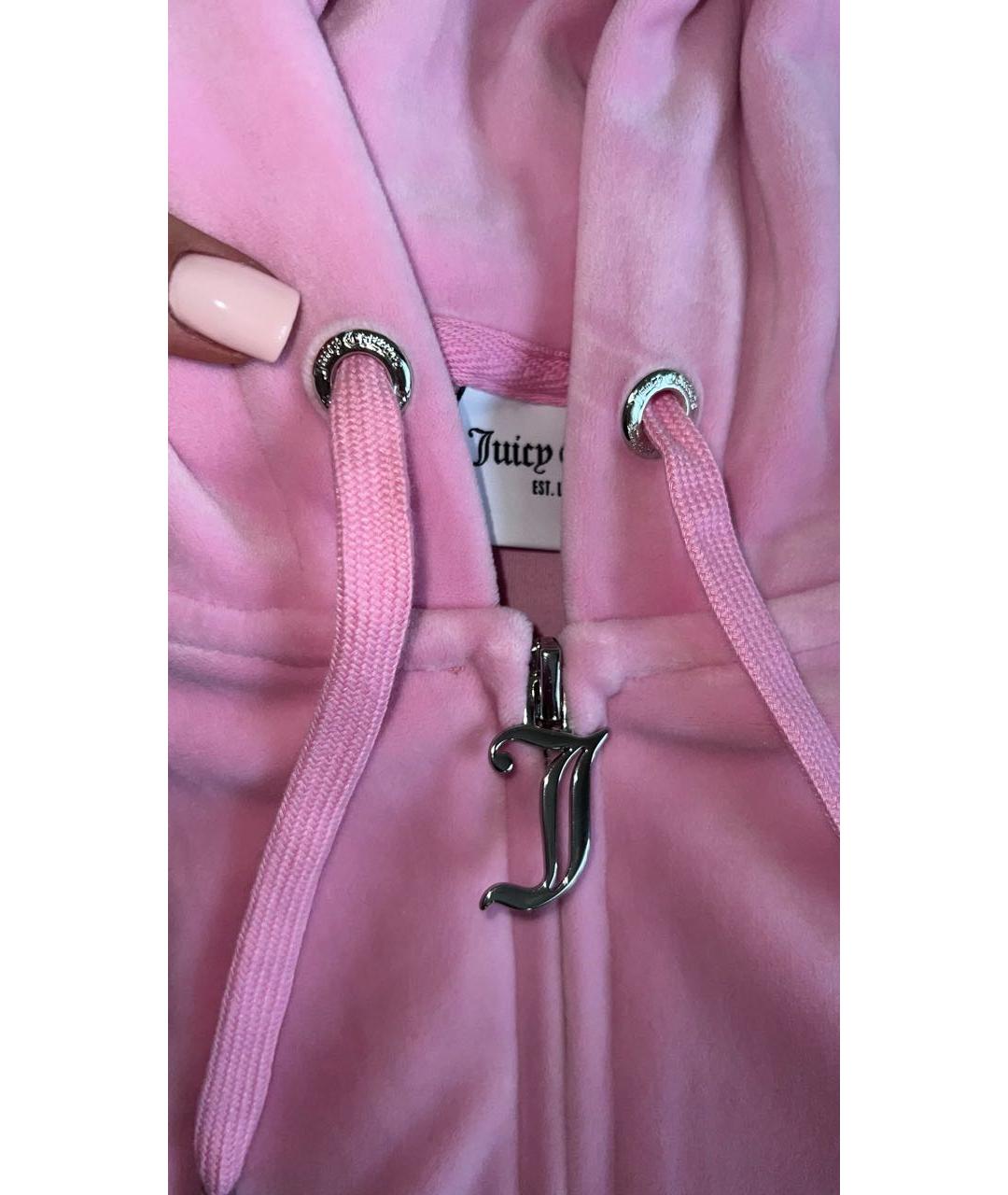 JUICY COUTURE Розовый полиэстеровый спортивные костюмы, фото 3