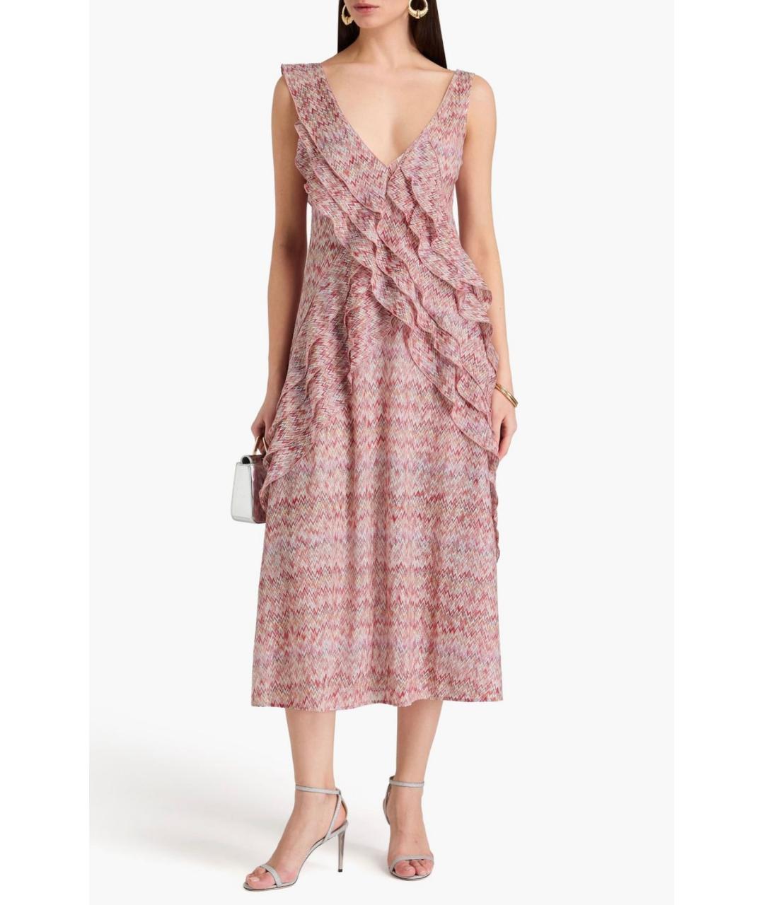 MISSONI Мульти коктейльное платье, фото 6