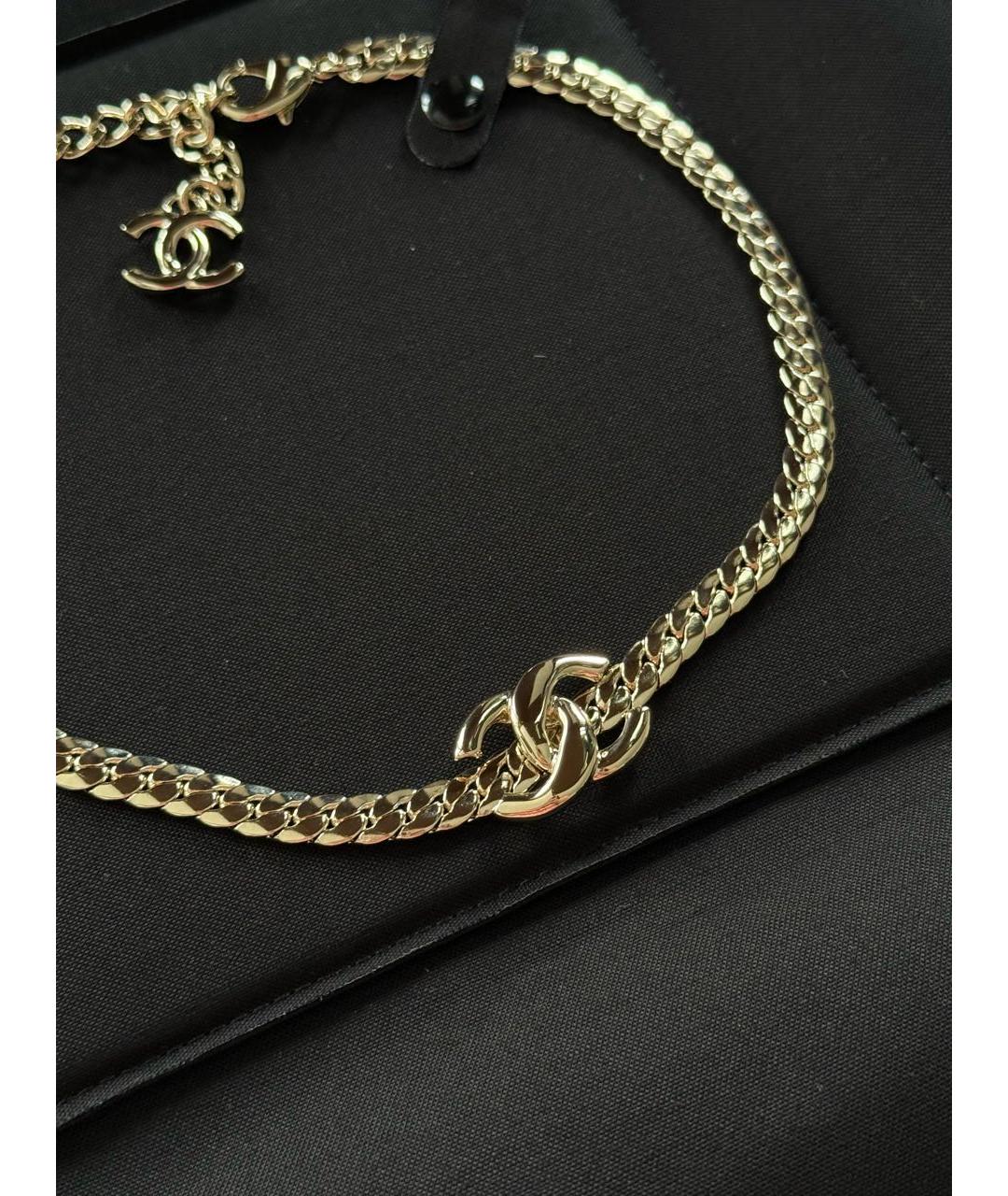 CHANEL Золотой чокер, фото 8